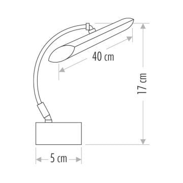 Cata 6W Ledli Flaingo Tablo Aplik CT-5206 Beyaz Işık
