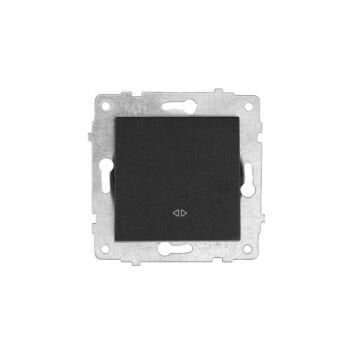 Ovivo Grano Metalik Siyah Permütatör (Ara Vavien) Modül + Kapak – 600-000217-214