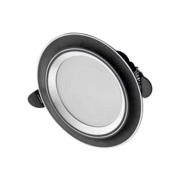 Cata CT-5258 6W Siyah-Krom Zebra Led Spot Armatür
