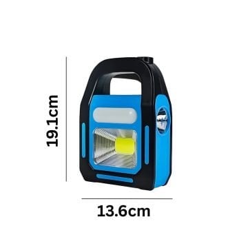 Noas YL05-7000 Bitez Şarjlı Solar Güneş Enerjili LED El Feneri