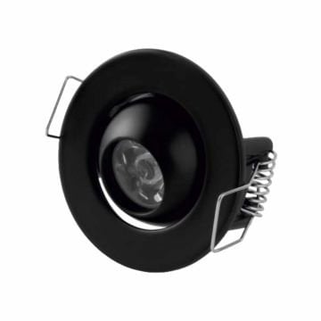 Cata 1w Siyah Hareketli Power Led Yıldız Spot CT-5268