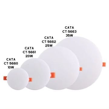 Cata CT-5662B X-Plus Ayarlanabilir 25W Slim Led Panel Beyaz