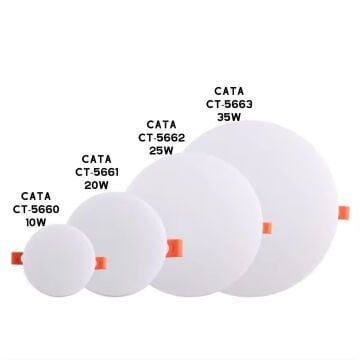 Cata 10W X-Plus Ayarlanabilir LED Panel Beyaz CT-5660B