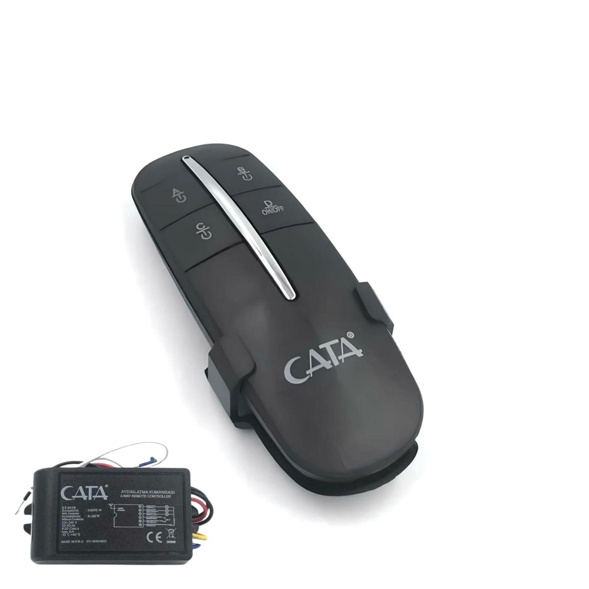 Cata 3'lü Aydınlatma Kumandası 3x1000 Watt CT-9115