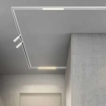 Cata Luca 24 W Magnet Ray Armatür Aydınlatma Beyaz Kasa Gün Işığı CT-5814