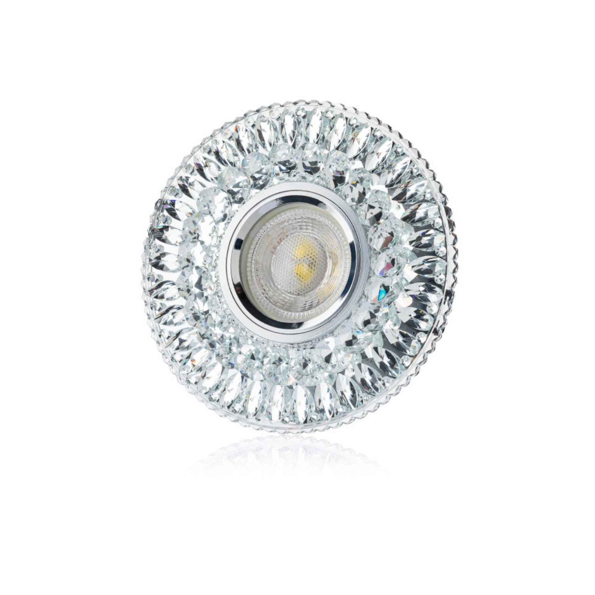 Cata Günışığı Led Çerçeveli Hanımeli Kristal Cam Spot CT-6583