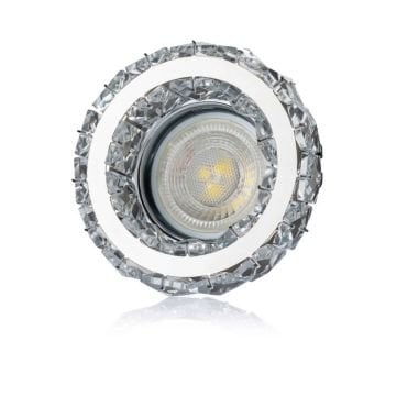 Cata Berfin Kristal Yuvarlak Dekoratif Cam Spot ct-6584