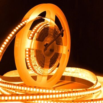 Cata 240 Çipli Led Şerit İç Mekan Amber CT-4538A