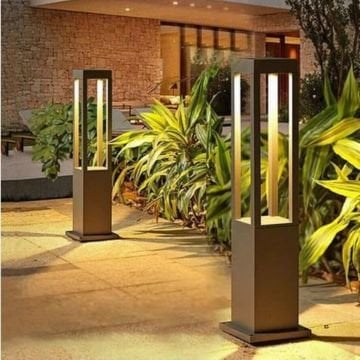 Cata Prag Dekoratif Bahçe Aydınlatma Armatürü CT-7051 78cm